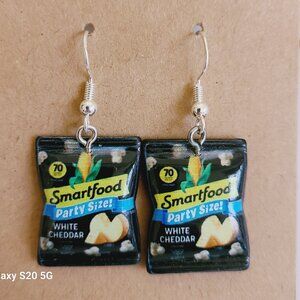 Handmade Edible Theme Dangle Earrings NWOT Ladies Multi-Color Quirky Fun Y2K